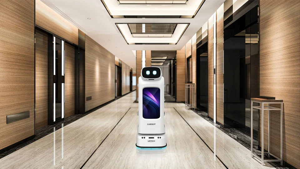 Food Delivery Robot used in Hotels