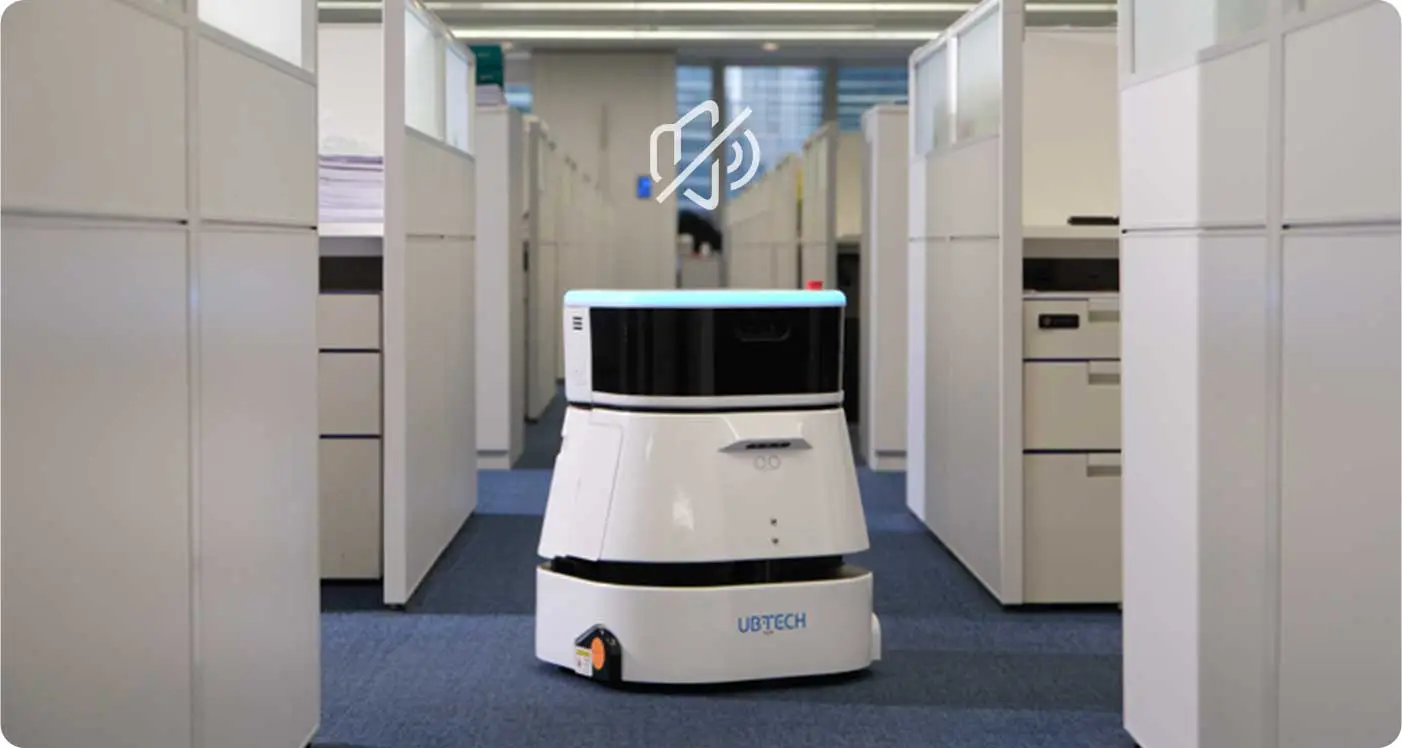 Service Robot Silent Cleaning