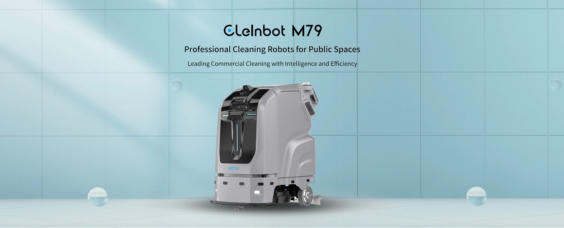 Ubtech CLEINBOT M79 Professional Cleaning Robots for Public Space